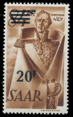 Saarland 1947 Nr 237ZII postfrisch X783EF6
