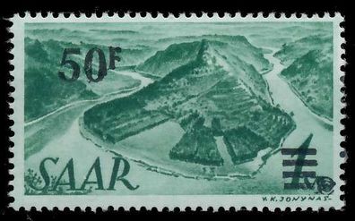 Saarland 1947 Nr 238ZII postfrisch X783F02