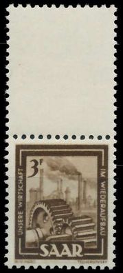Saarland 1949 Nr 275Lo postfrisch SENKR PAAR X783FCA