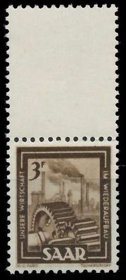 Saarland 1949 Nr 275Lo postfrisch SENKR PAAR X783FCE