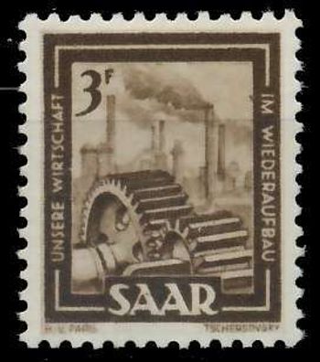 Saarland 1949 Nr 275 postfrisch X783FBA