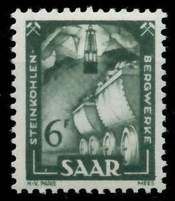 Saarland 1949 Nr 277 postfrisch X784002