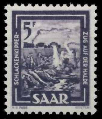Saarland 1949 Nr 276 postfrisch S3FD0CE