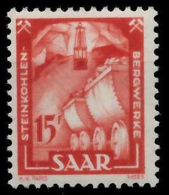 Saarland 1949 Nr 281 postfrisch X78402A