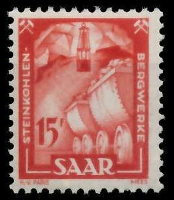 Saarland 1949 Nr 281 postfrisch X784032