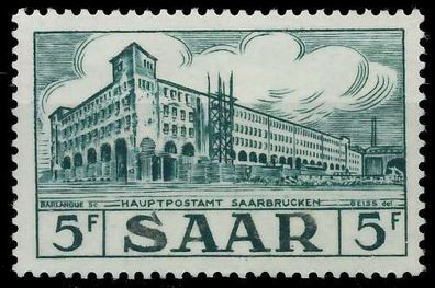 Saarland 1952 Nr 323 postfrisch S3FD1AA