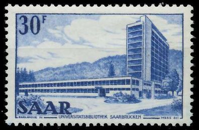 Saarland 1952 Nr 332 postfrisch S3FD1FA