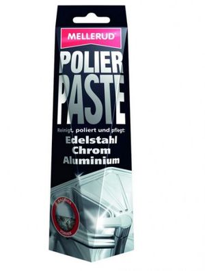 Mellerud Polierpaste 2 x 150 ml für Edelstahl, Chrom, Aluminium 2003203203