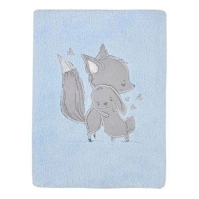 Babydecke Koala Foxy blau