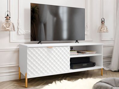 TV-Lowboard Lemiros 1K TV Schrank Modern Design Tisch Wohnzimmer Kollektion M24