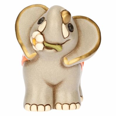 THUN 'Elefant Elly mit Blume aus Keramik, mittel'