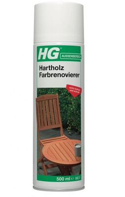 HG Hartholz-Erneuerer 500 ml – ein Holzentgrauer speziell für die Pflege und den Schu