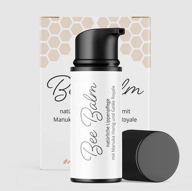 Bee Balm Lippenpflegebalsam mit Manuka Honig, Gelee Royale, natürliche Inhaltsotffe