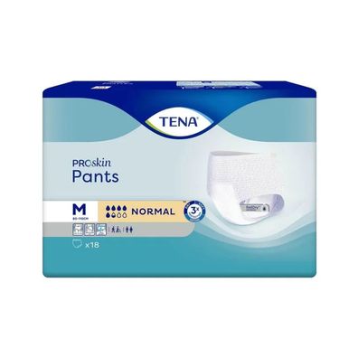 TENA Pants Normal Inkontinenzpants Gr. M | Packung (18 Stück) (Gr. M)
