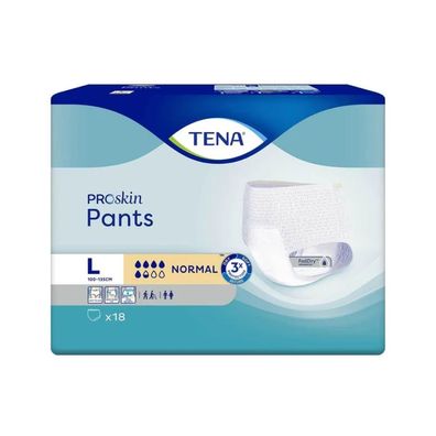 TENA Pants Normal Inkontinenzpants Gr. L | Packung (18 Stück) (Gr. L)