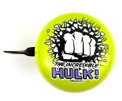 Marvel 2-Klang Fahrradklingel "The Incredible HULK", Ø 60mm, Retro Bell