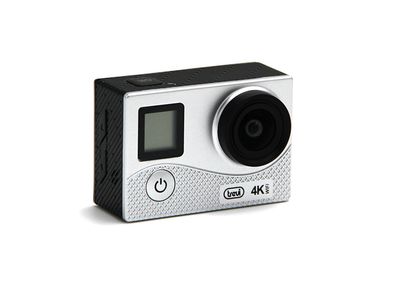 Action Cam 4k Trevi GO 2500 Wifi Sport Kamera + Unterwasser Hülle in silber