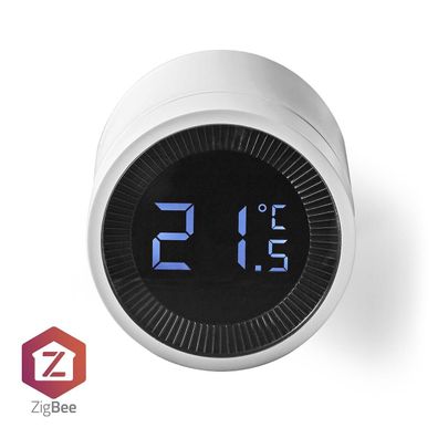 Sprachsteuerung Heizkörper Thermostat Smart Steuerung weiß (B-Ware)