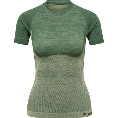 HUMMEL Clea Seamless Tight T-Shirt Women 2145326465 NEU