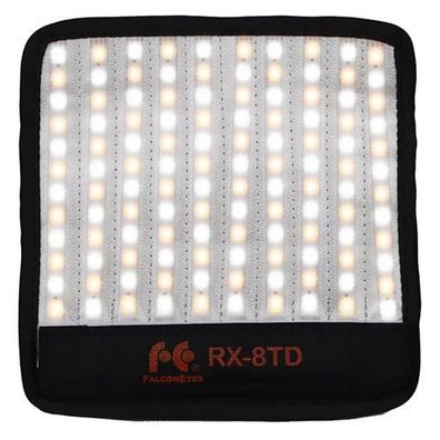 Falcon Eyes Flexibles Bi-Color LED Panel RX-8TD inkl. Akku und Softbox