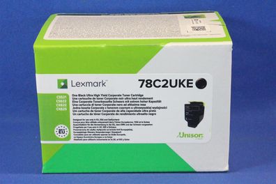 Lexmark 78C2UKE Toner Black -A