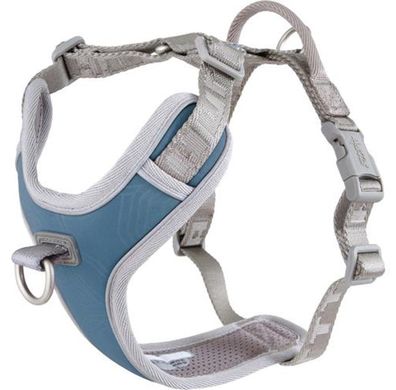 HURTTA Venture No-Pull Geschirr, blau, 80-100cm