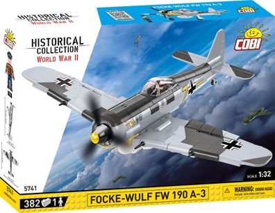 Focke-Wulf FW 190 A-3 Bausatz, 382 Teile