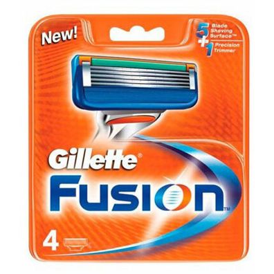 Gillete Fusion Manual Blades 4 Units