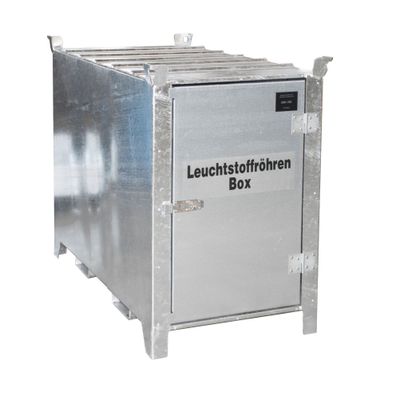 Bauer Leuchtstoffroehren-Box SL 150 nach ADR/ RID 1.1.3.10c, feuerverzinkt mit verzin