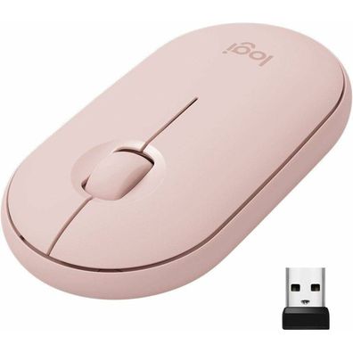 Logitech Mouse M350 Pebble rosa (910-005717)