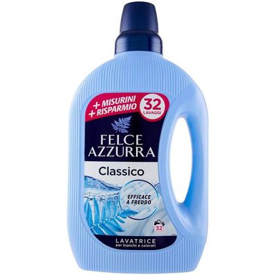 FELCE Azzurra Flüssigwaschmittel classic für 32 Waschladungen 1595ml