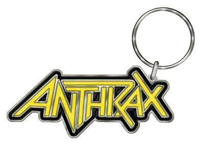 Anthrax Logo Schlüsselanhänger Keyring NEU & Official!