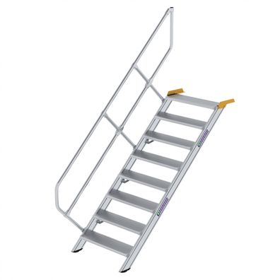 MUNK Treppe 45EUR inkl. einen Handlauf, 800mm Stufenbreite, 8 Stufen