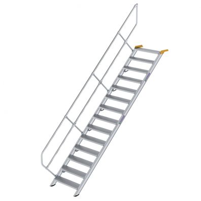 MUNK Treppe 45EUR inkl. einen Handlauf, 800mm Stufenbreite, 14 Stufen