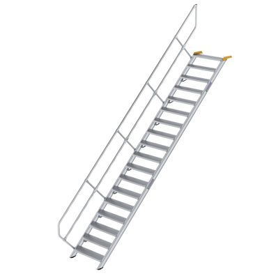 MUNK Treppe 45EUR inkl. einen Handlauf, 800mm Stufenbreite, 18 Stufen