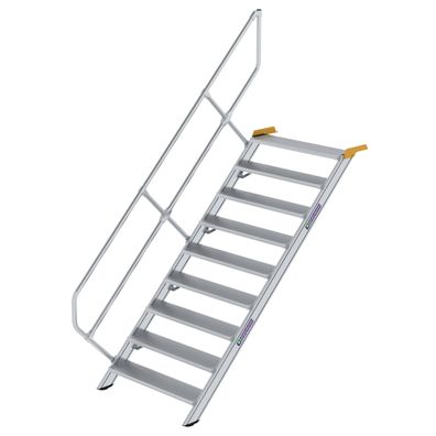 MUNK Treppe 45EUR inkl. einen Handlauf, 1000mm Stufenbreite, 9 Stufen