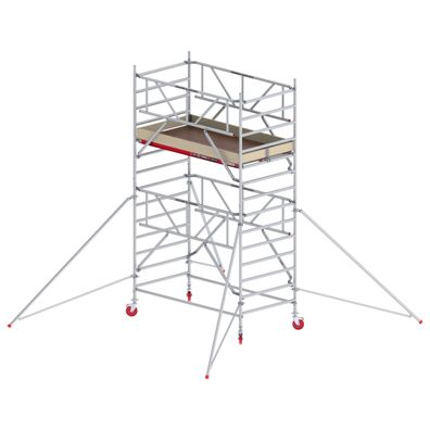 Altrex Fahrgeruest RS Tower 42-S Aluminium Safe-Quick mit Holz-Plattform 5,20m AH 1,