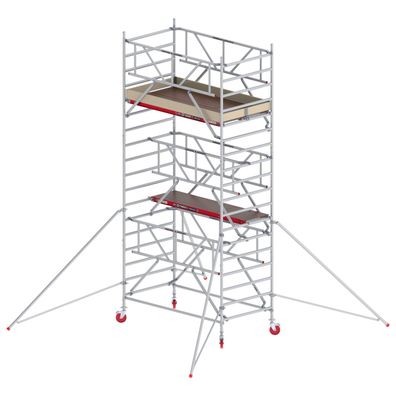 Altrex Fahrgeruest RS Tower 42-S Aluminium Safe-Quick mit Holz-Plattform 6,20m AH 1,