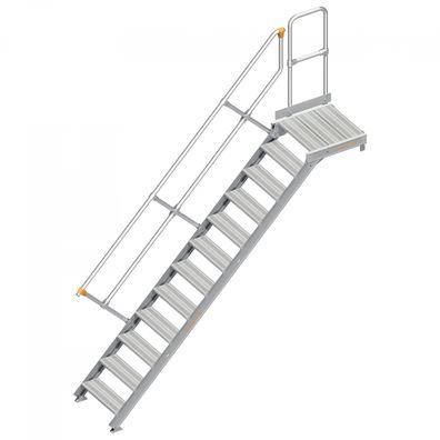 Layher 112 Treppe mit Plattform 45EUR 60cm 12 Stufen
