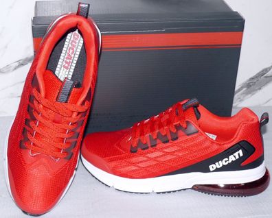 Ducati DCSS21-3 Motor Sport Schuhe Running Training AIR Mesh Sneaker 41 45 RED