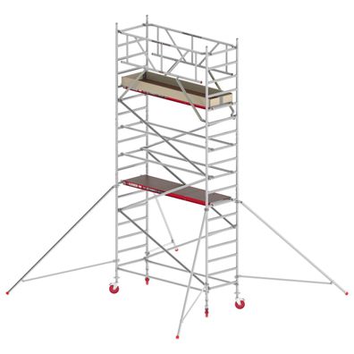 Altrex Fahrgeruest RS Tower 41 PLUS Aluminium ohne Safe-QuickÂ® mit Holz-Plattform 6