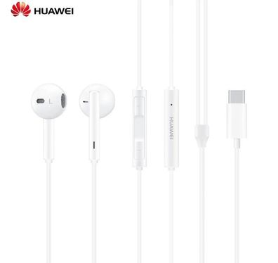 Kopfhörer Huawei USB Typ-C Original In-Ear Headset CM33 Weiß Universal Neu!