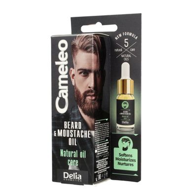 Delia Cosmetics Cameleo Männer Bart und Schnurrbart Öl 10ml