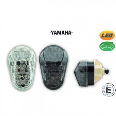 LED-Verkleidungsblinker "Yamaha" | getönt | Paar