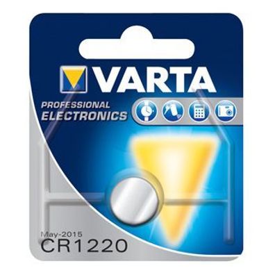 VARTA CR1220 3V Lithium Knopfzelle Batterie CR 1220 1er Blister