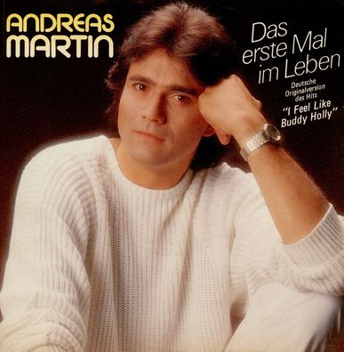 7" Cover Andreas Martin - Das erste mal im Leben