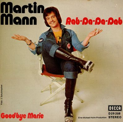 7" Cover Martin Mann - Rab Da Da Dab