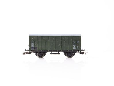 Piko H0 gedeckter Güterwagen grün 81-32-17 DR
