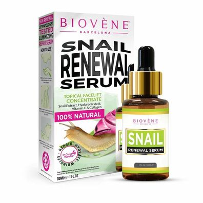 Biovene Active Renewal Ultra Regenerating Facial Serum Treatment 30ml