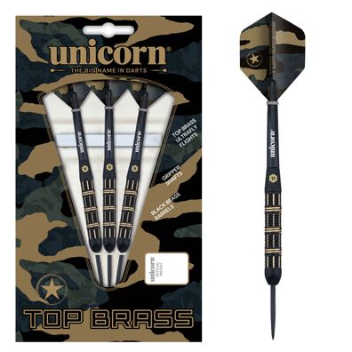 Unicorn Top Brass 3 Steel Darts / 21 Gr. / Inhalt 1 Stück